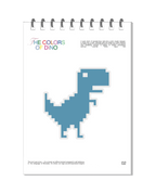 THE COLORS OF DINO- STICKERBOOK