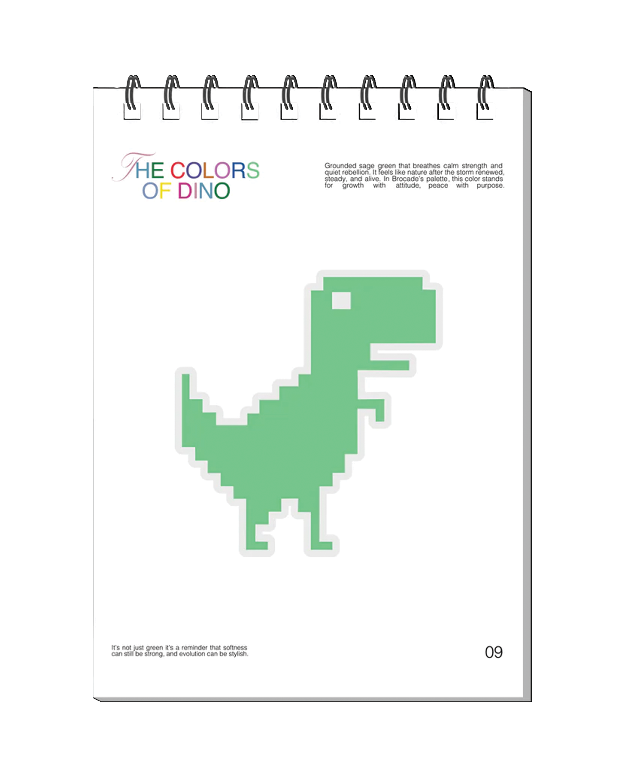 THE COLORS OF DINO- STICKERBOOK