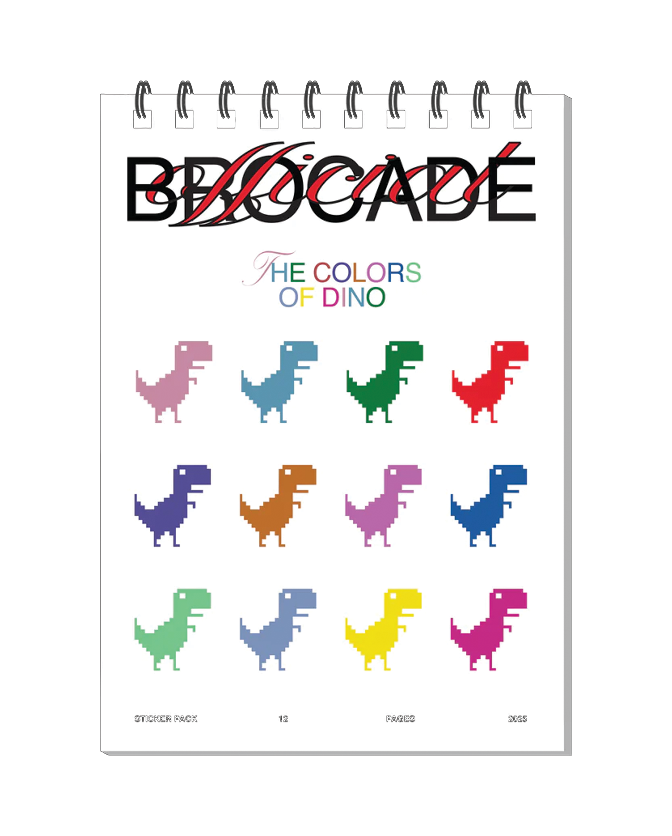 THE COLORS OF DINO- STICKERBOOK