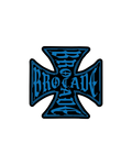 Crossed Out Blue