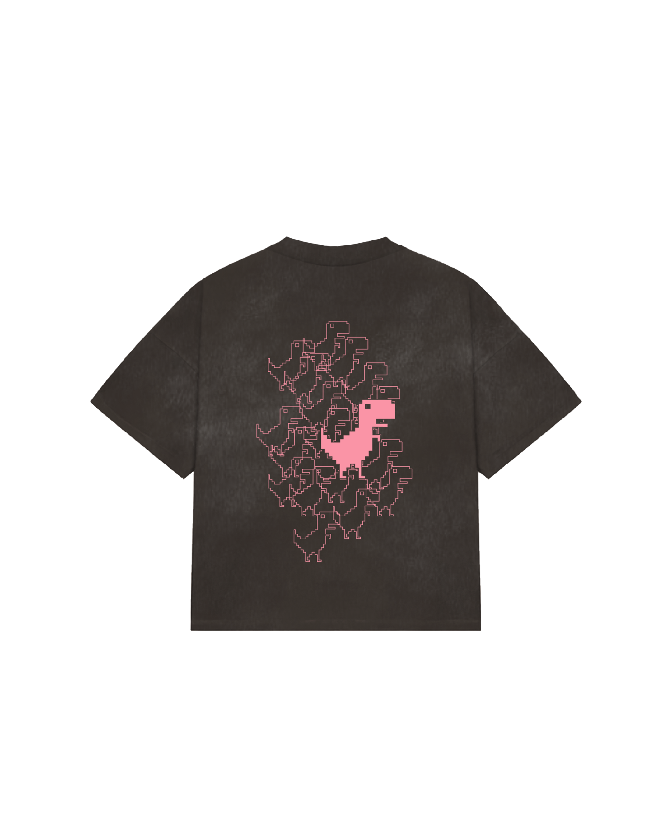 Dino Chrome Tee Brown