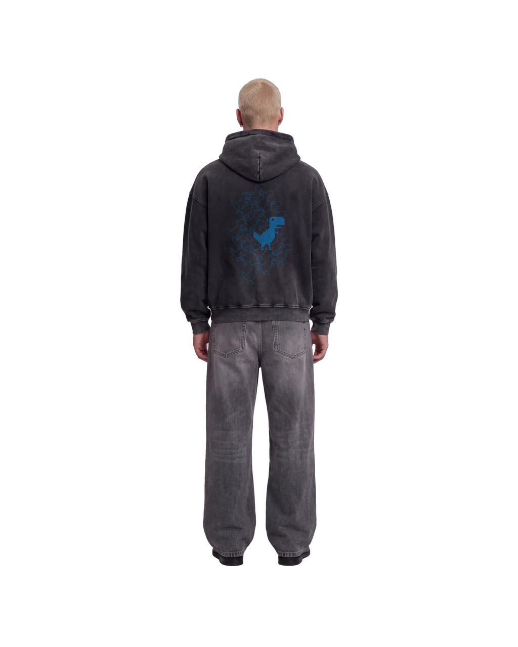CHROME DINO ZIP UP