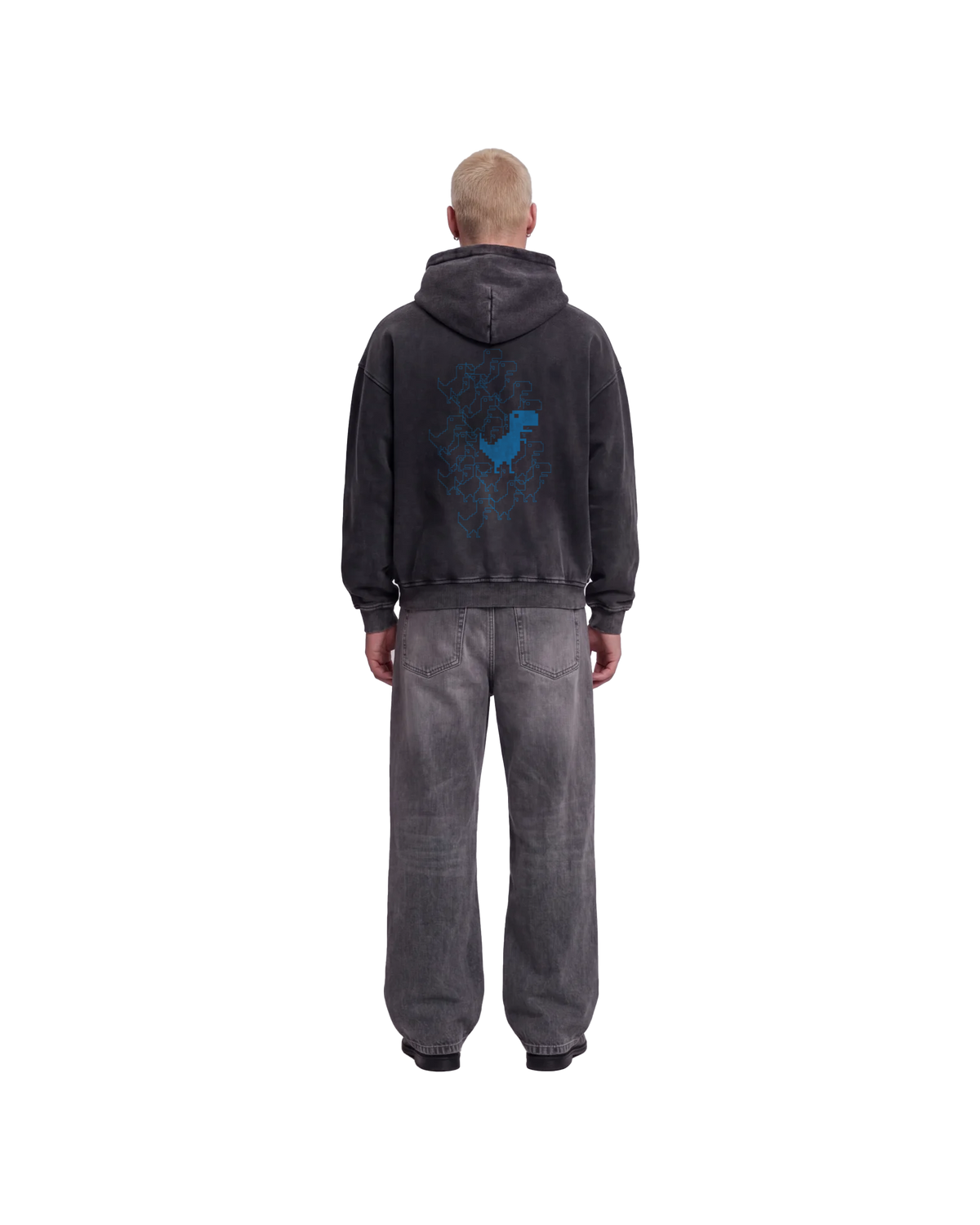 CHROME DINO ZIP UP