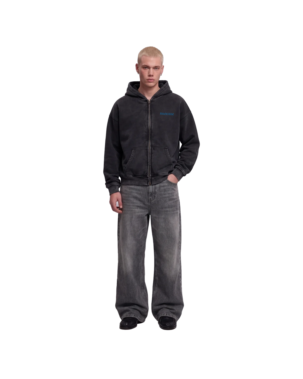 CHROME DINO ZIP UP