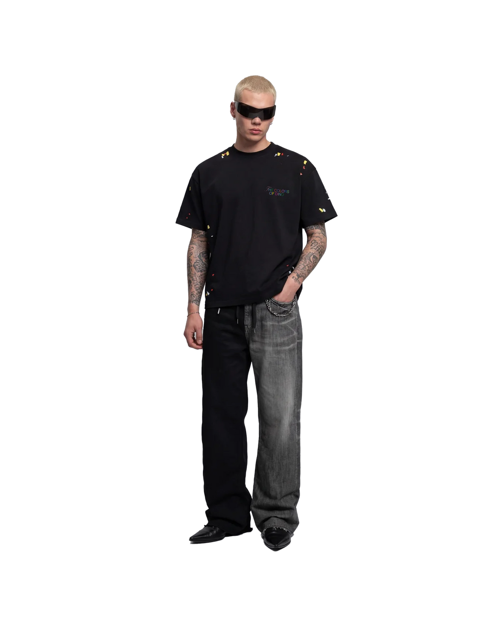 Color Grid Tee