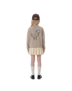 K- Dino crayon sweatshirt