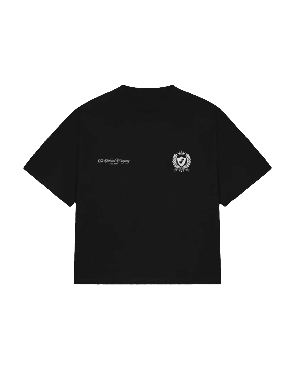 CREST TEE (BLACK)