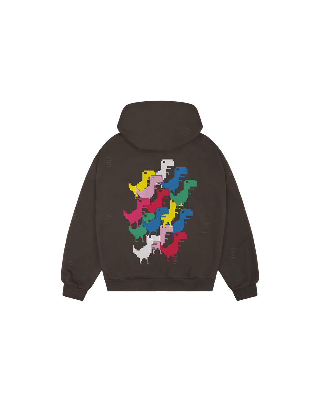 EXC- BROWN ZIPUP