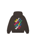 EXC- BROWN ZIPUP