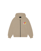 EXC- BEIGE ZIPUP