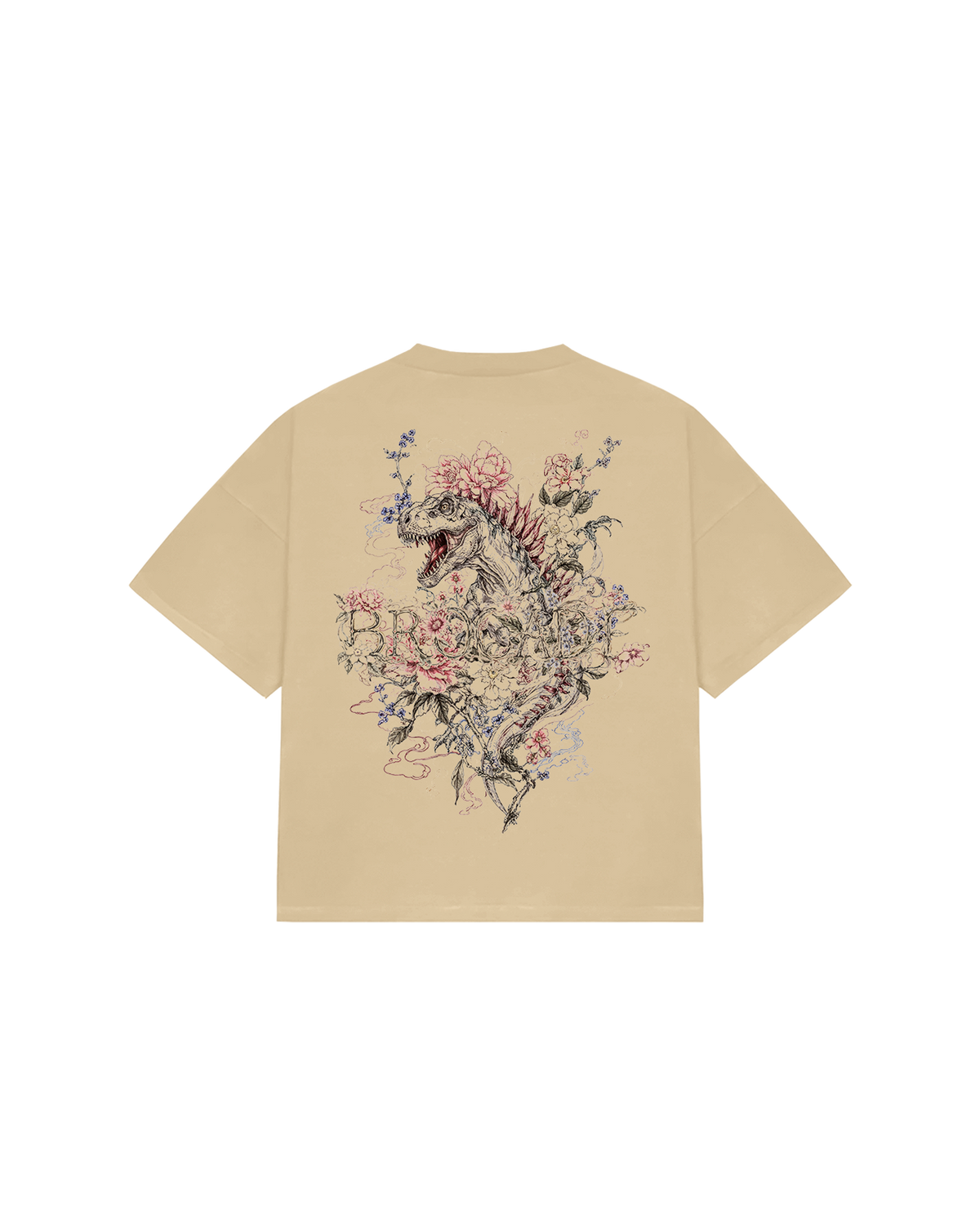 FLOWER OF BROCADE BEIGE