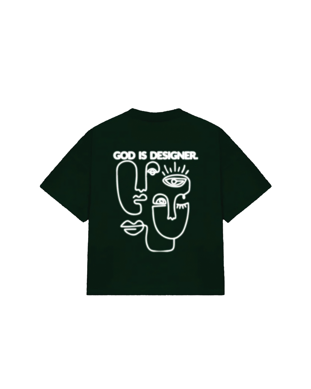 GOD IS DESIGNER (GREEN )