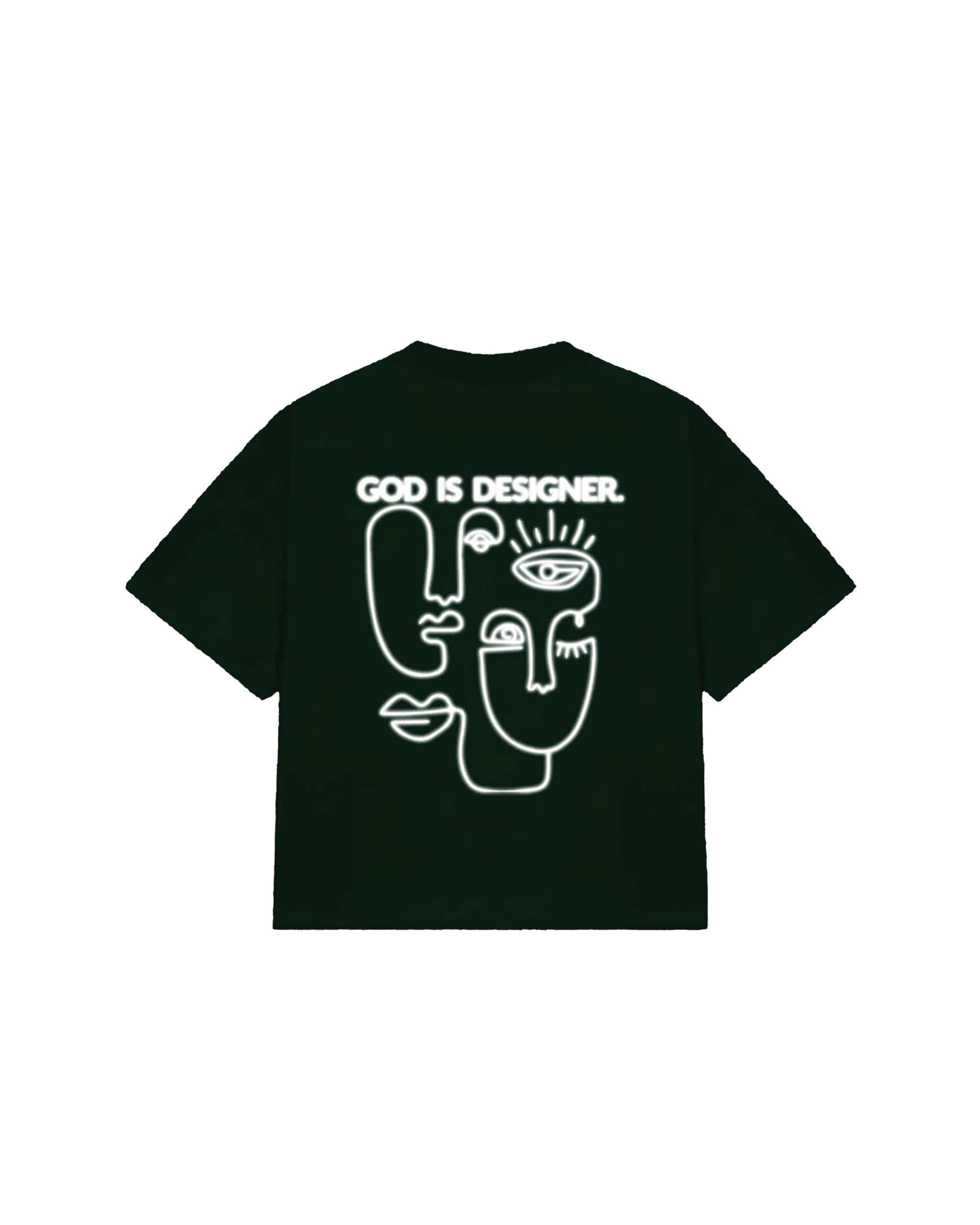 GOD IS DESIGNER (GREEN )