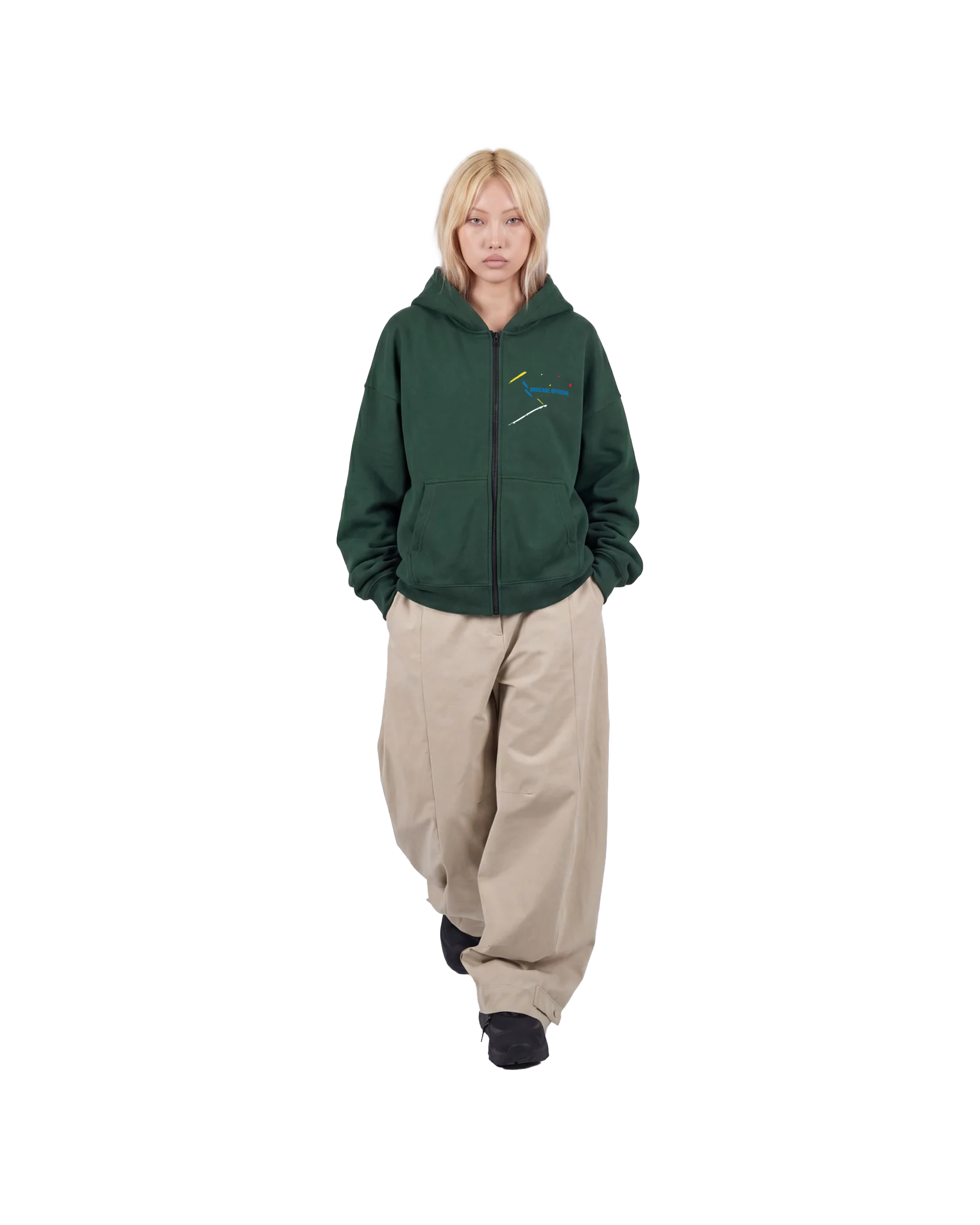 AS- Zipup Green