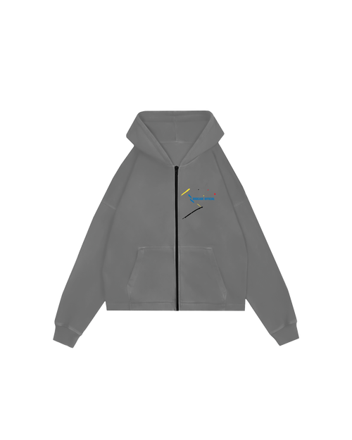 AS- Zipup Grey