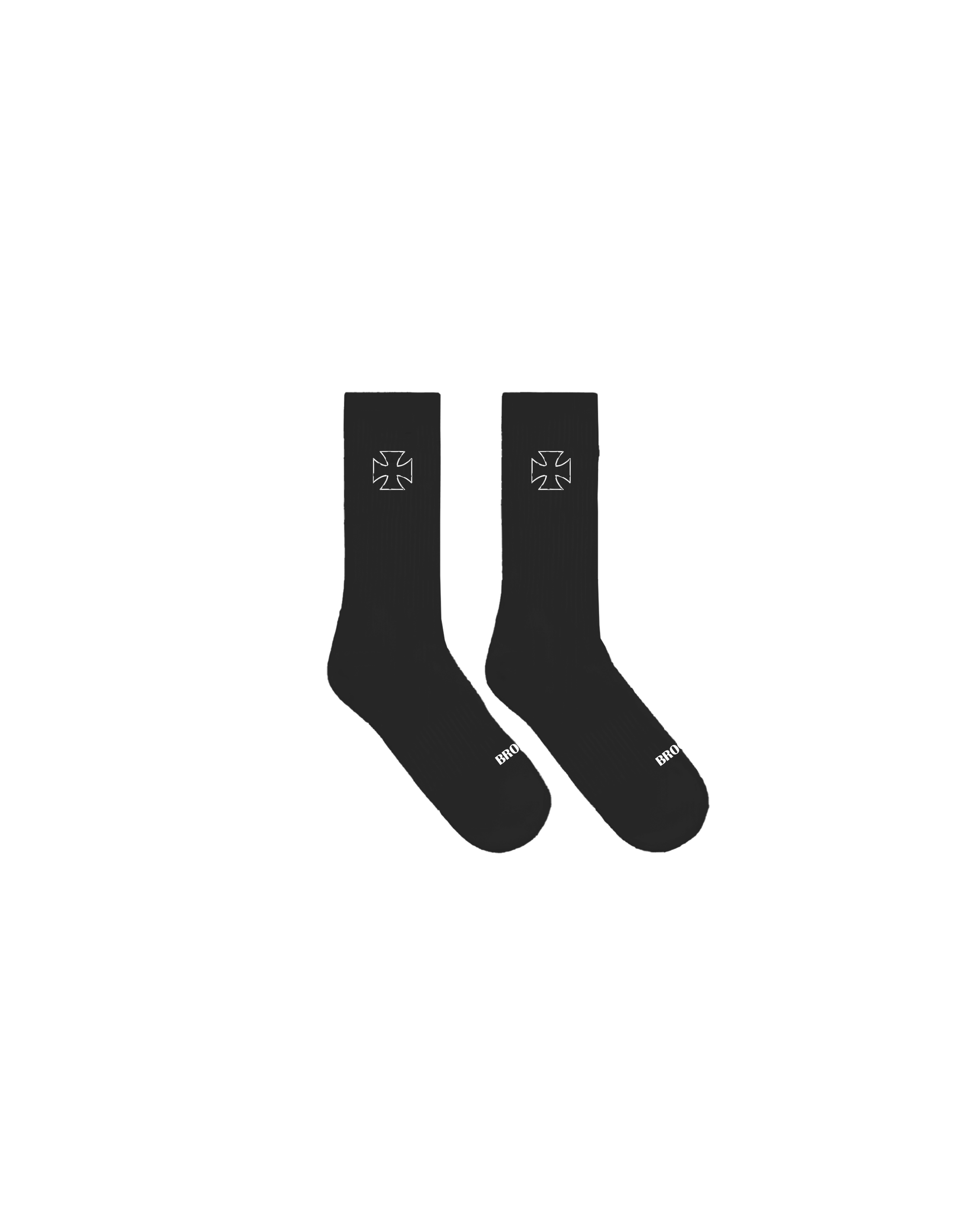 CROSSOVER SOCKS BLACK