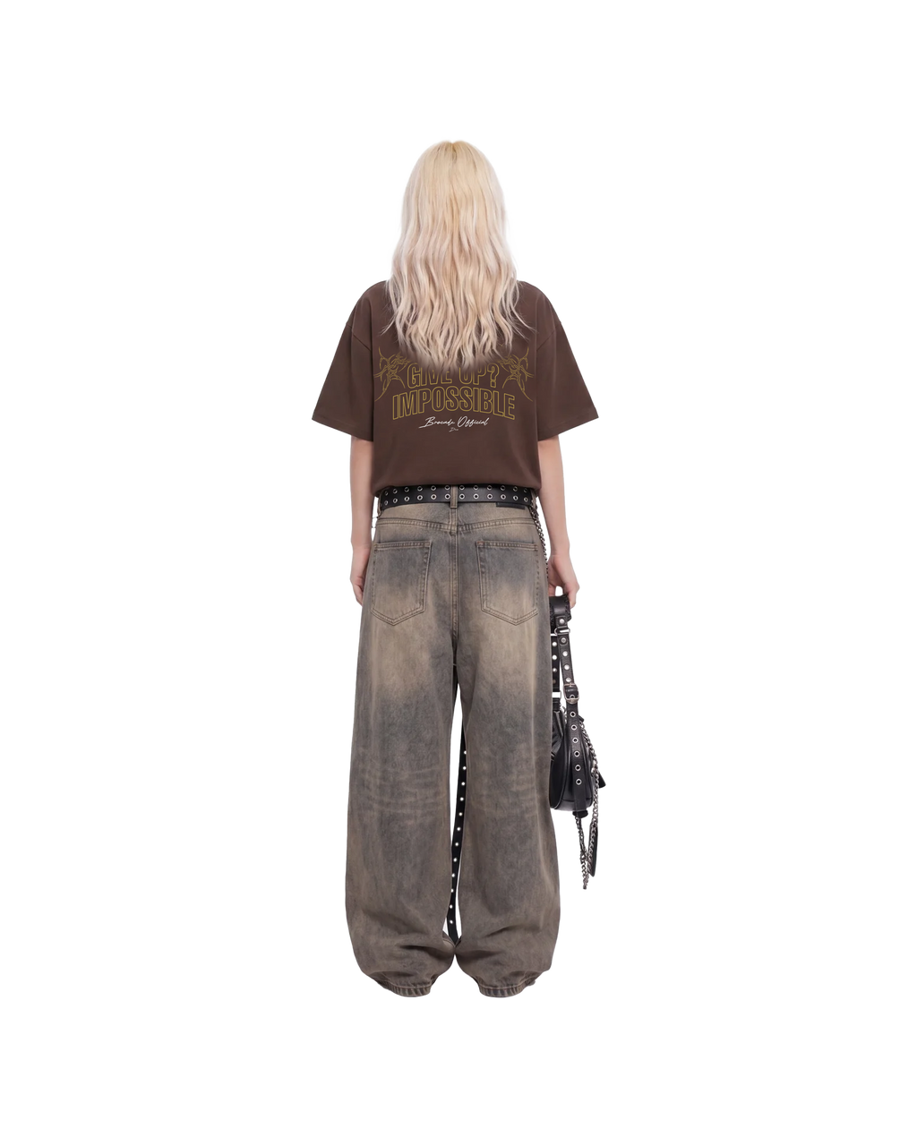 IMPOSSIBLE TEE BROWN