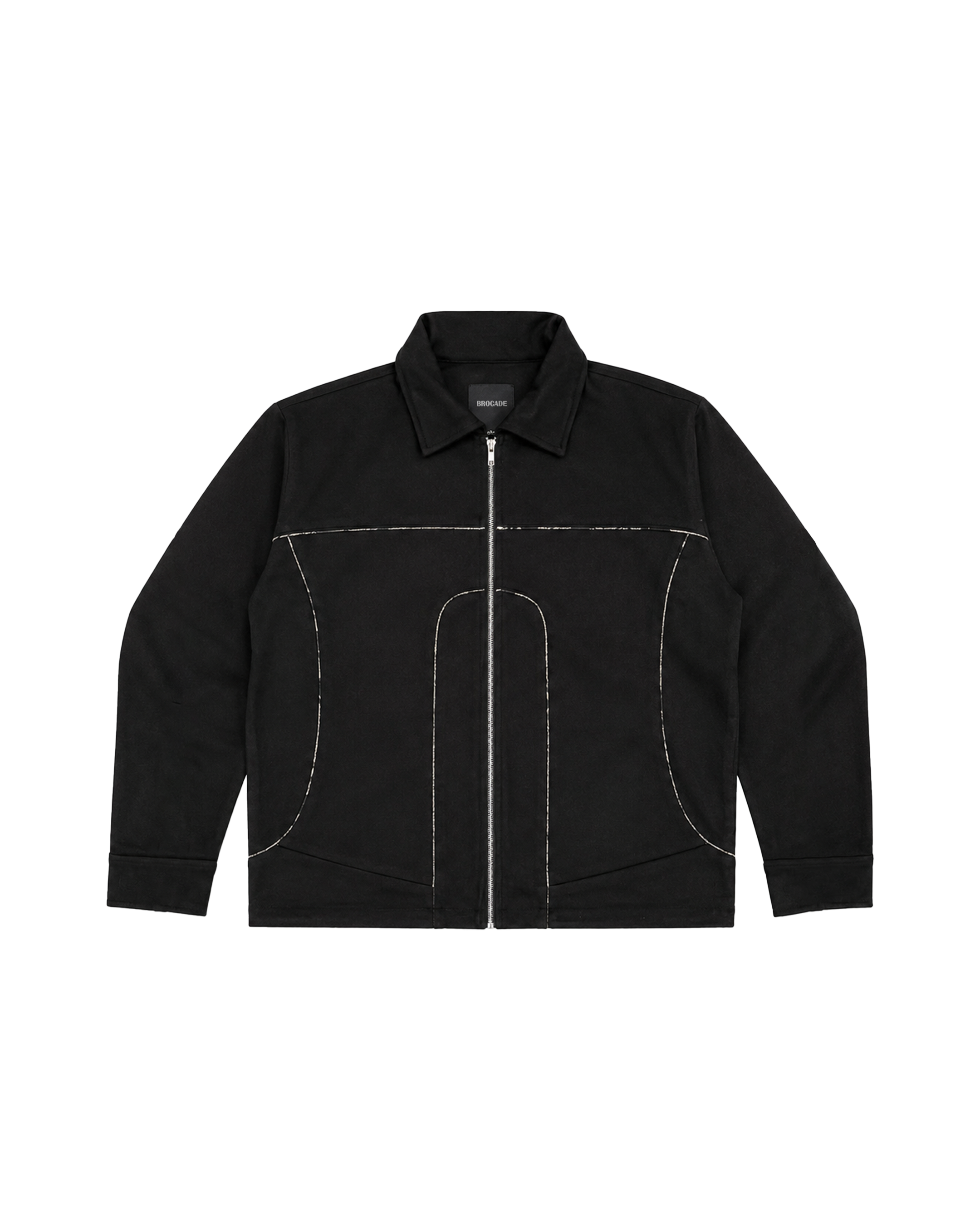 CONTRALINE BROCADE JACKET