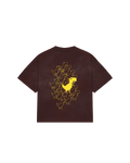 Dino Chrome Tee Maroon