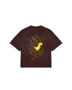 Dino Chrome Tee Maroon