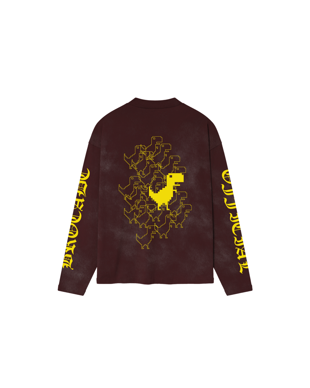 Dino Chrome Longsleeve Maroon