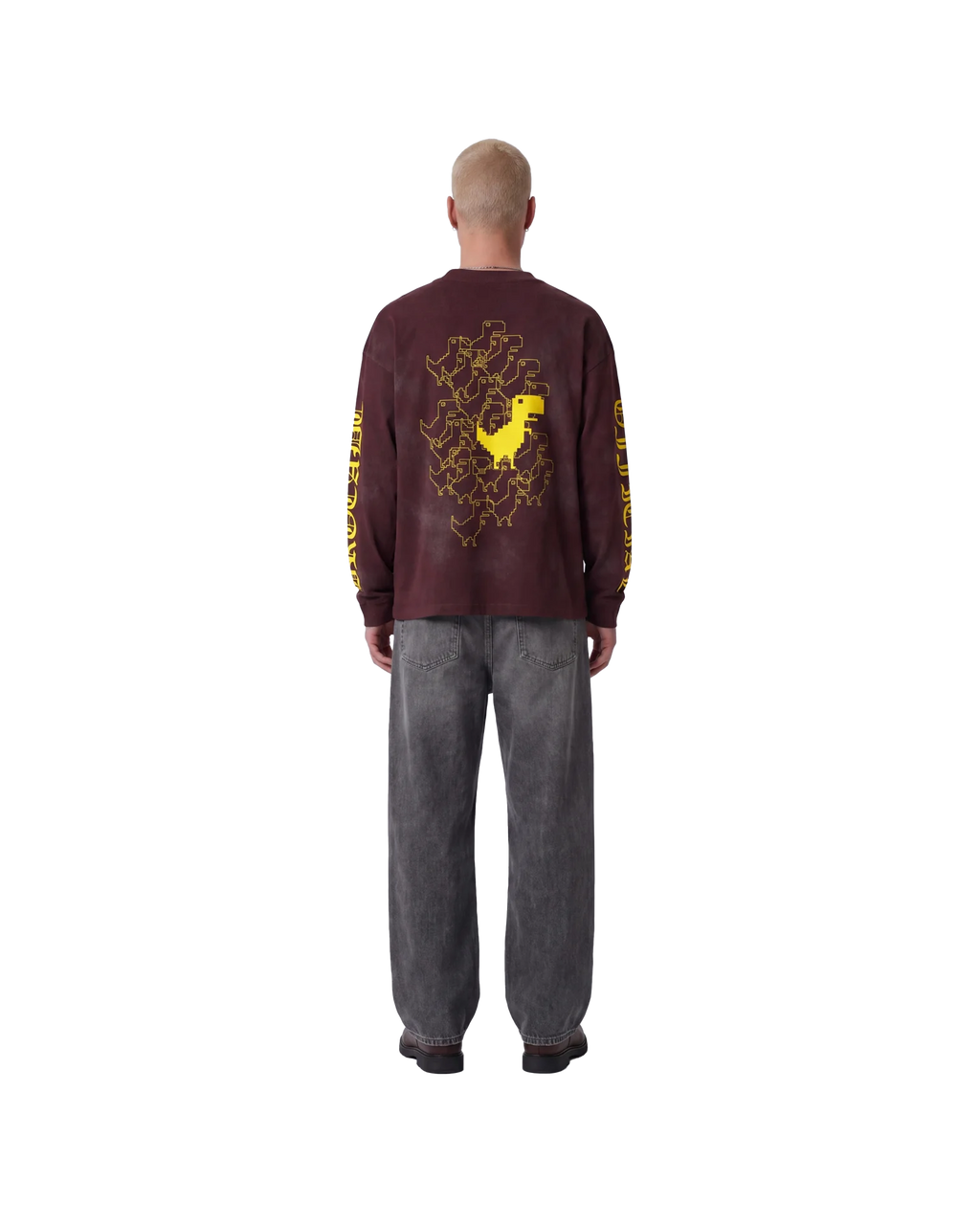 Dino Chrome Longsleeve Maroon