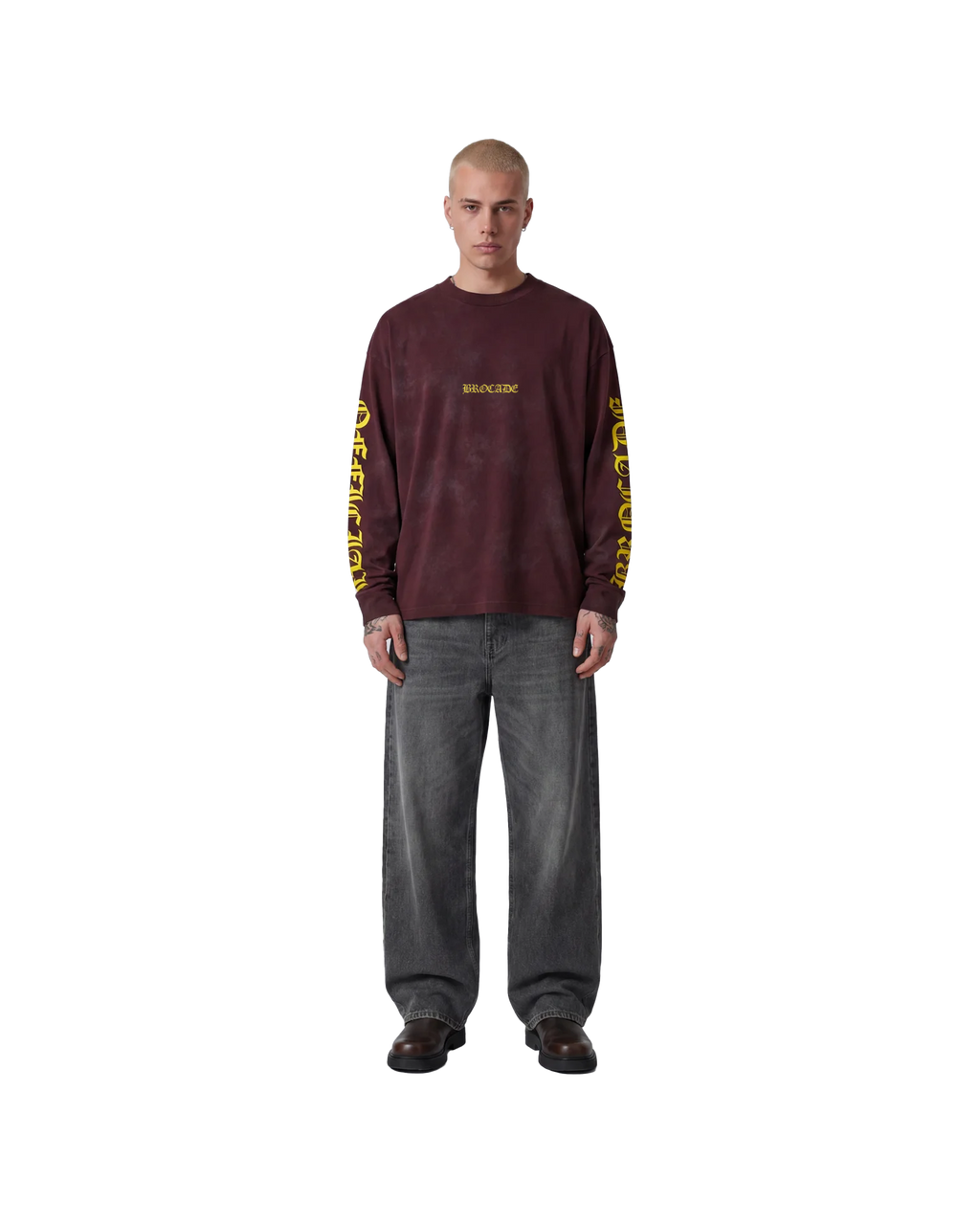 Dino Chrome Longsleeve Maroon