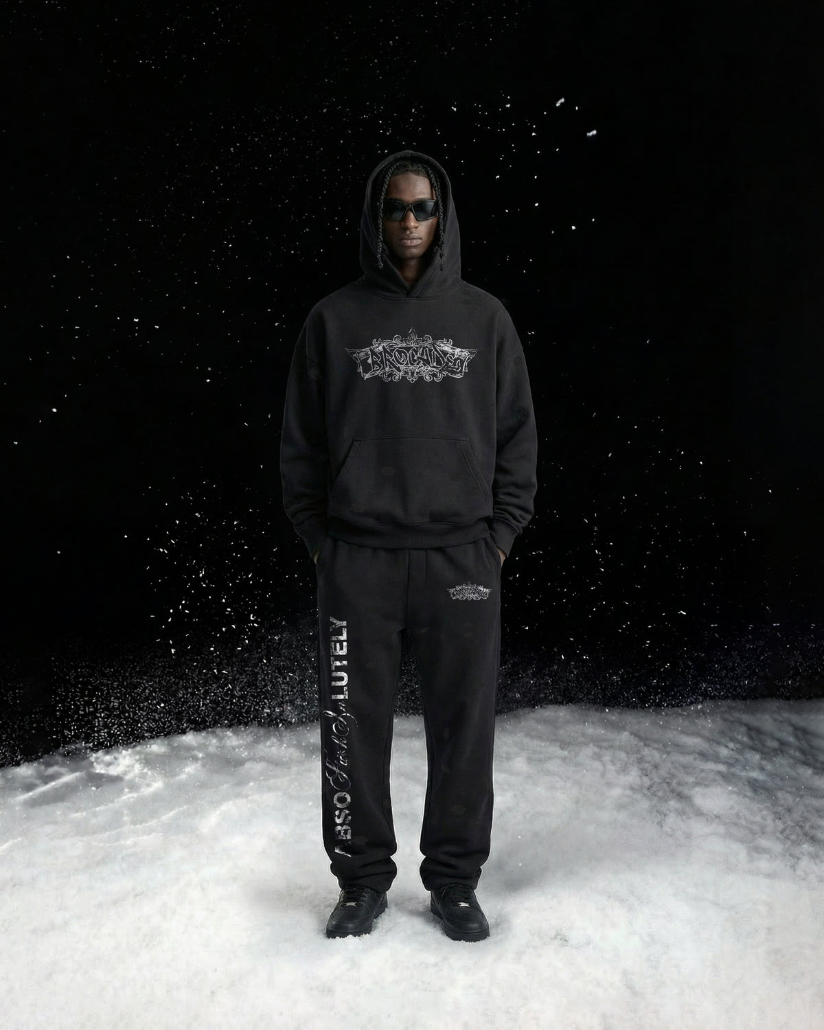 METAL HEART HOODIE