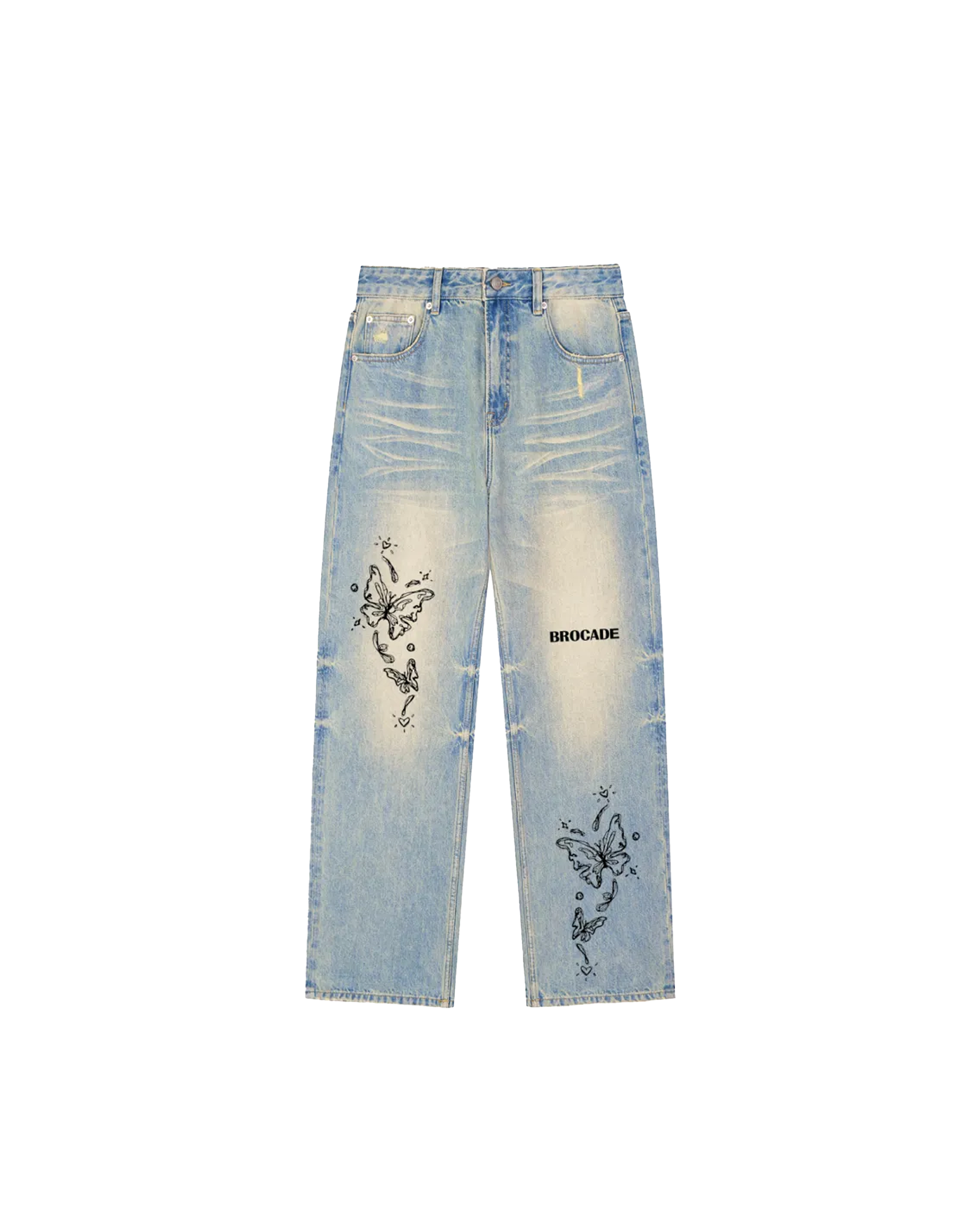 Flutter Denim Jeans