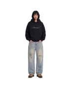 FLUTTER DENIM JEANS