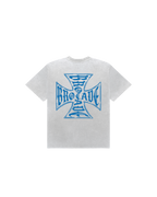 CROSSOVER TEE WHITE