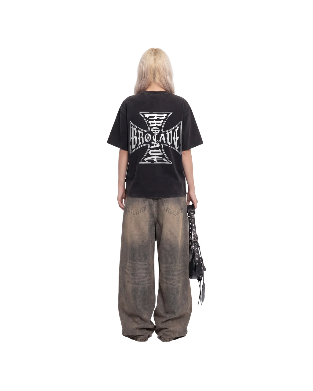 CROSSOVER TEE BLACK