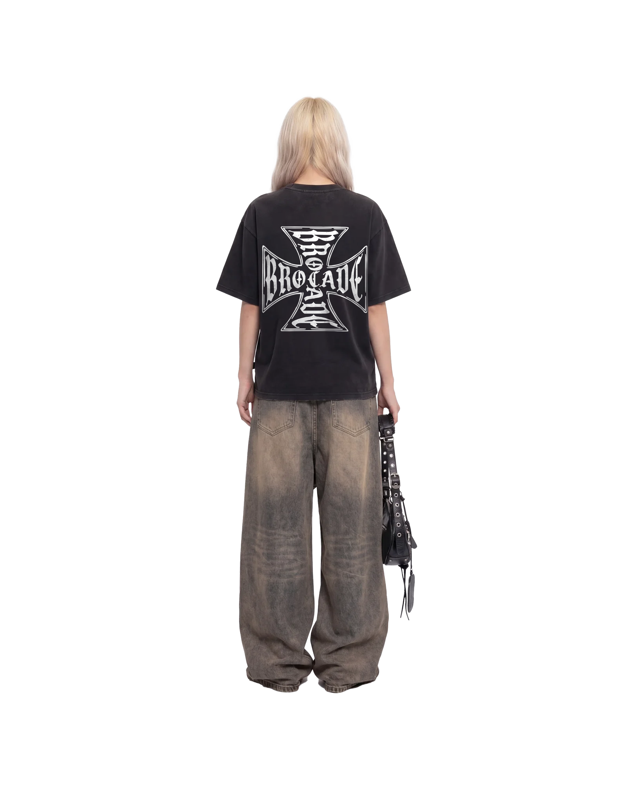 CROSSOVER TEE BLACK