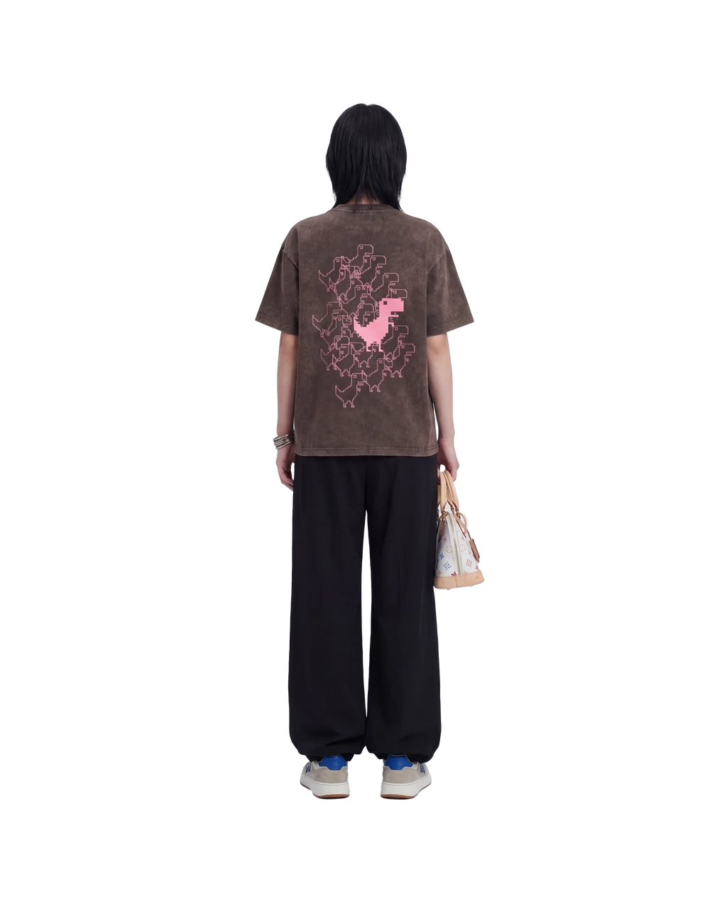 Dino Chrome Tee Brown