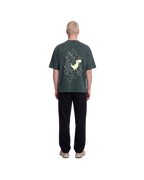 Dino Chrome Tee Green