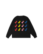 DINO CHROME BLACK SWEATSHIRT