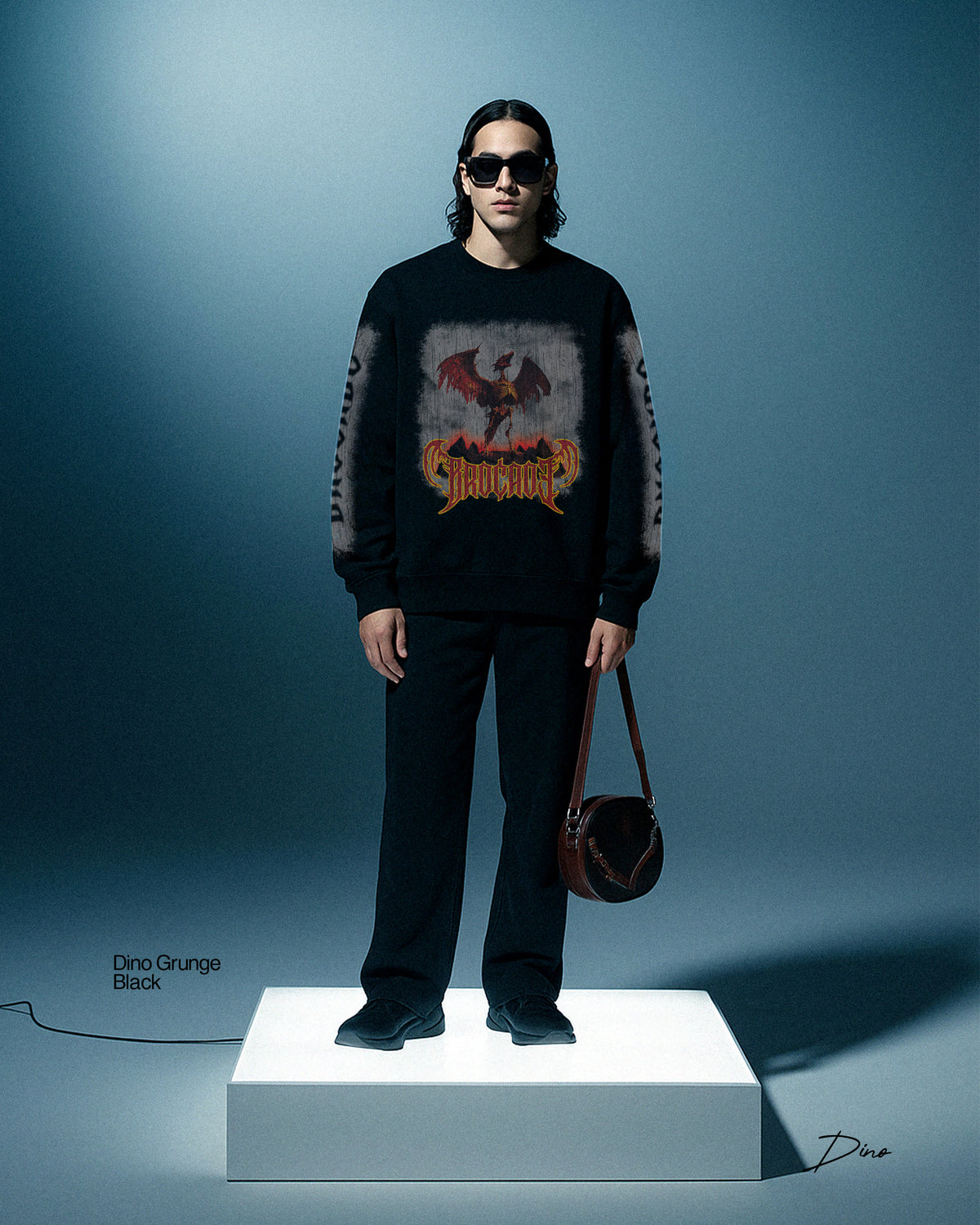 DINO GRUNGE (BLACK)