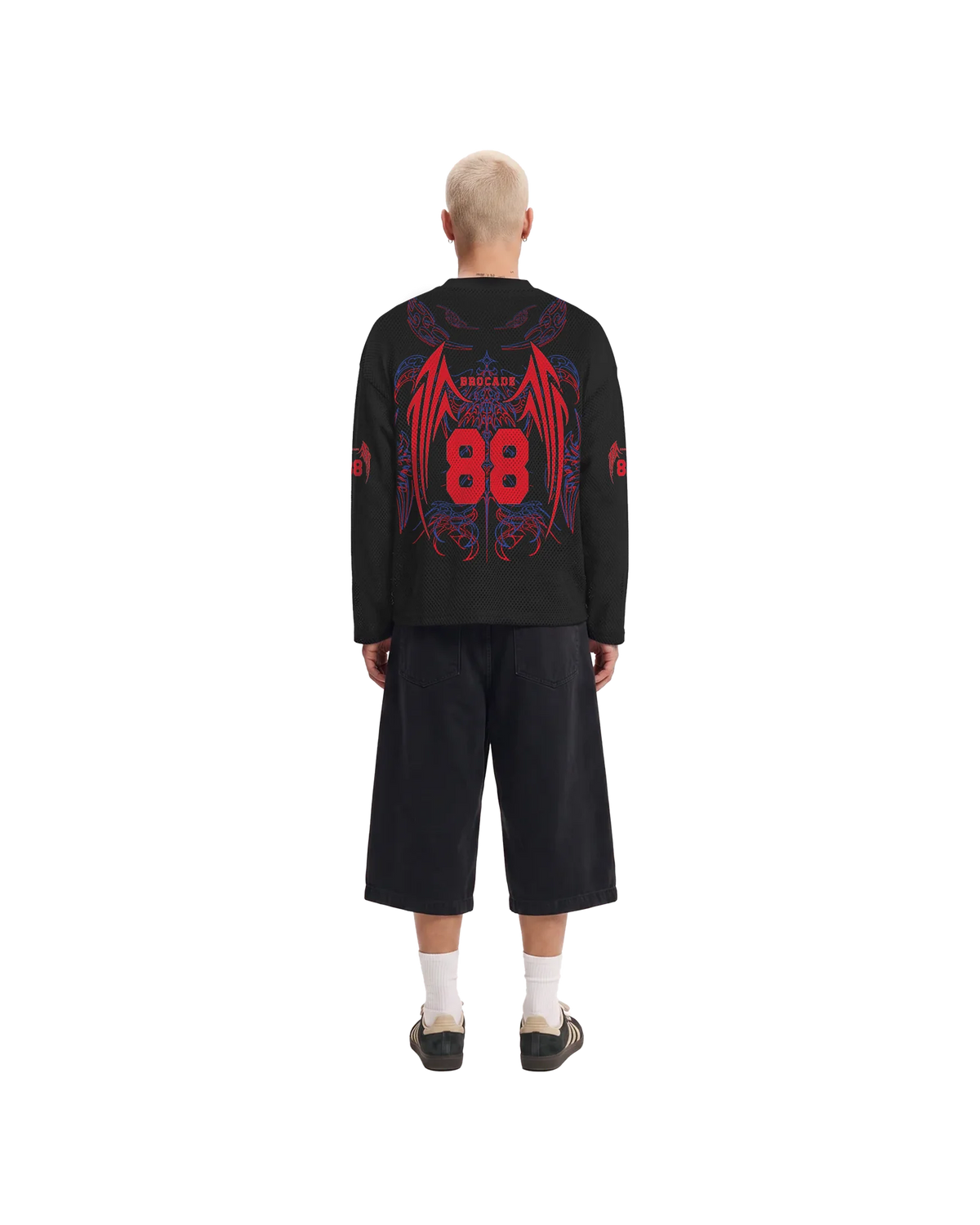 Y2K RACER JERSEY RED