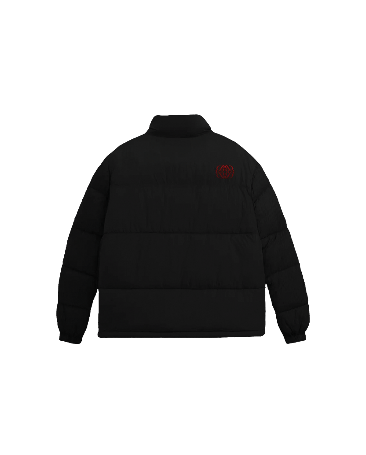 CORDUROY BLACK PUFFER