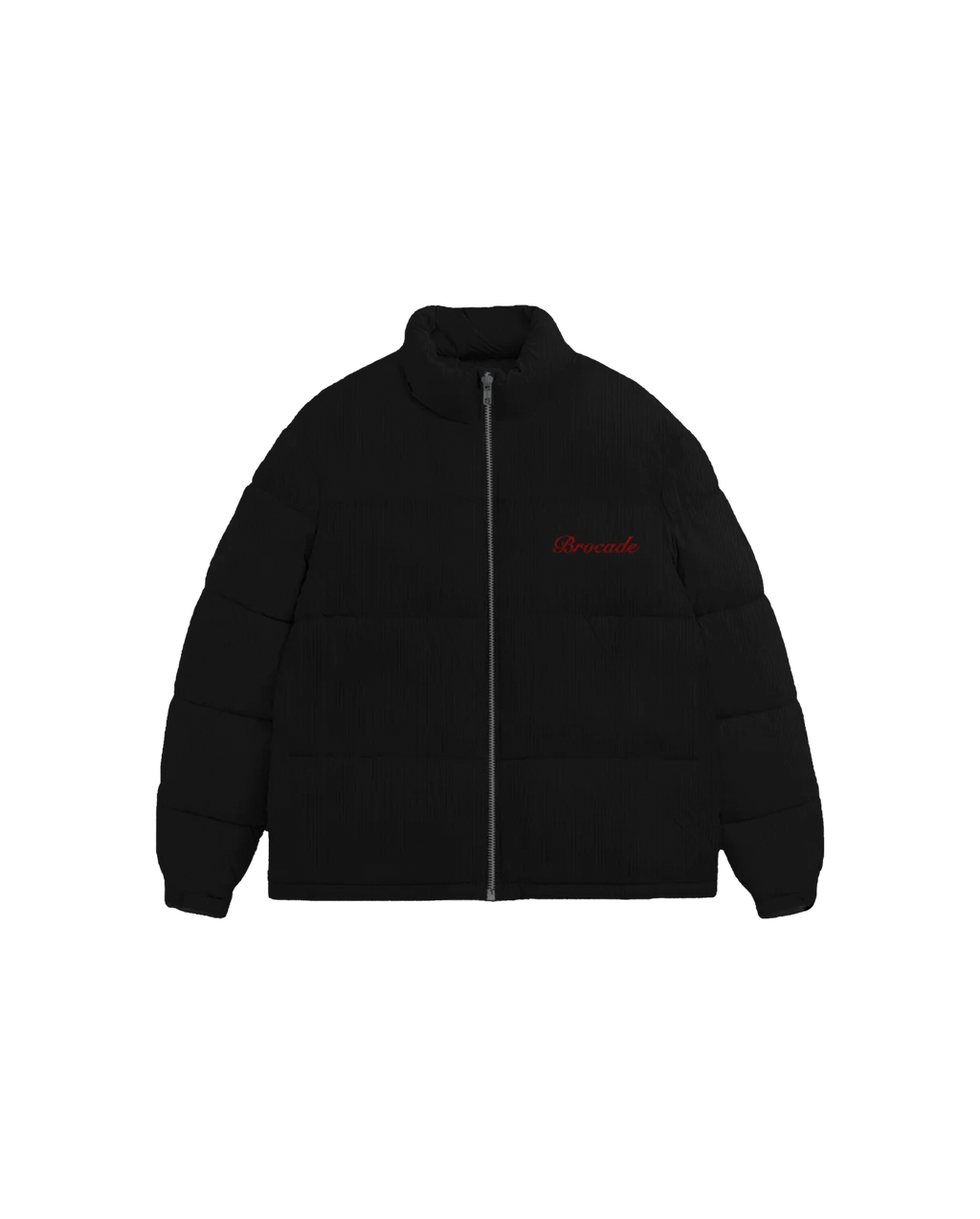 CORDUROY BLACK PUFFER