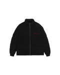 CORDUROY BLACK PUFFER
