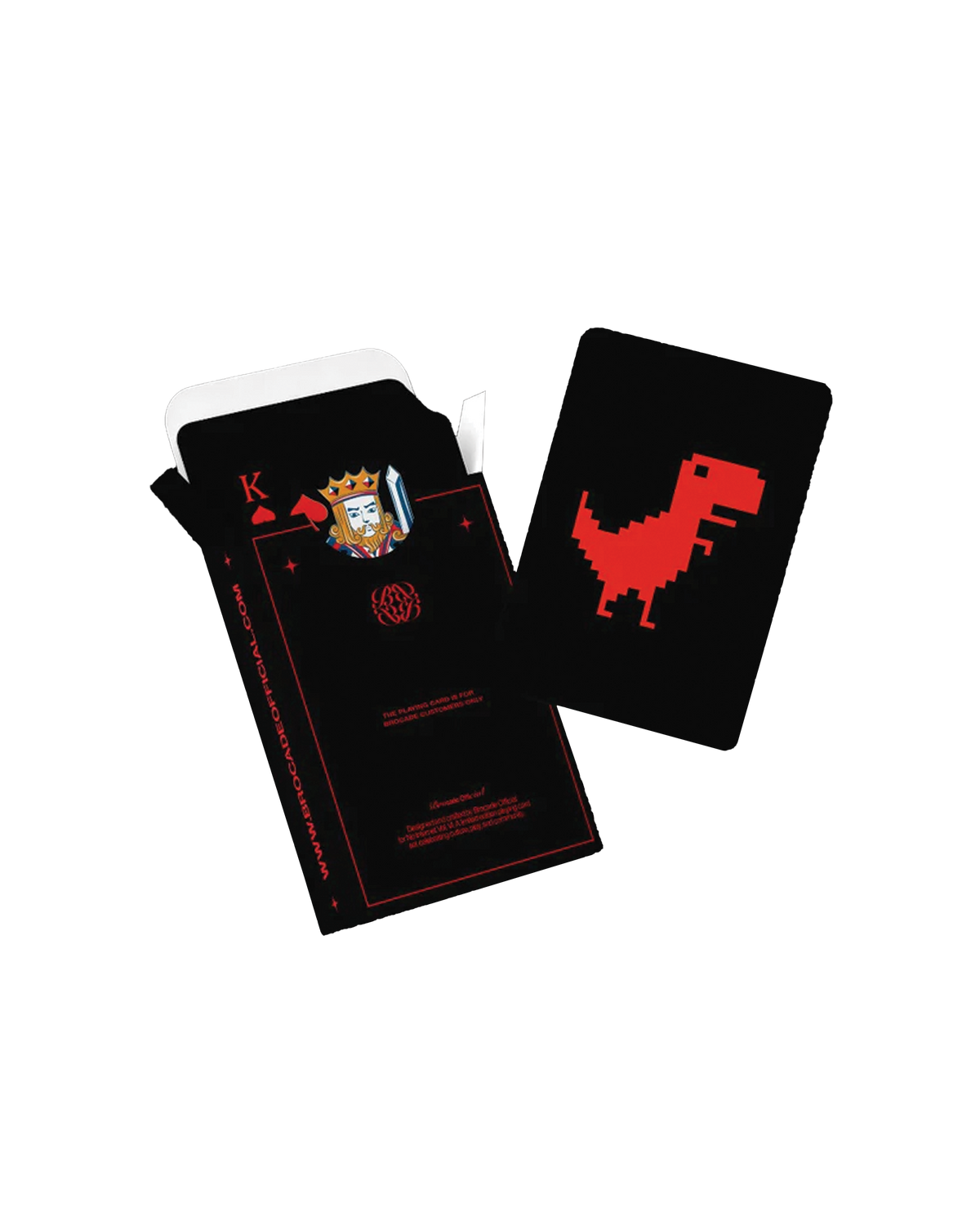 DINO CARDS (BLACK)