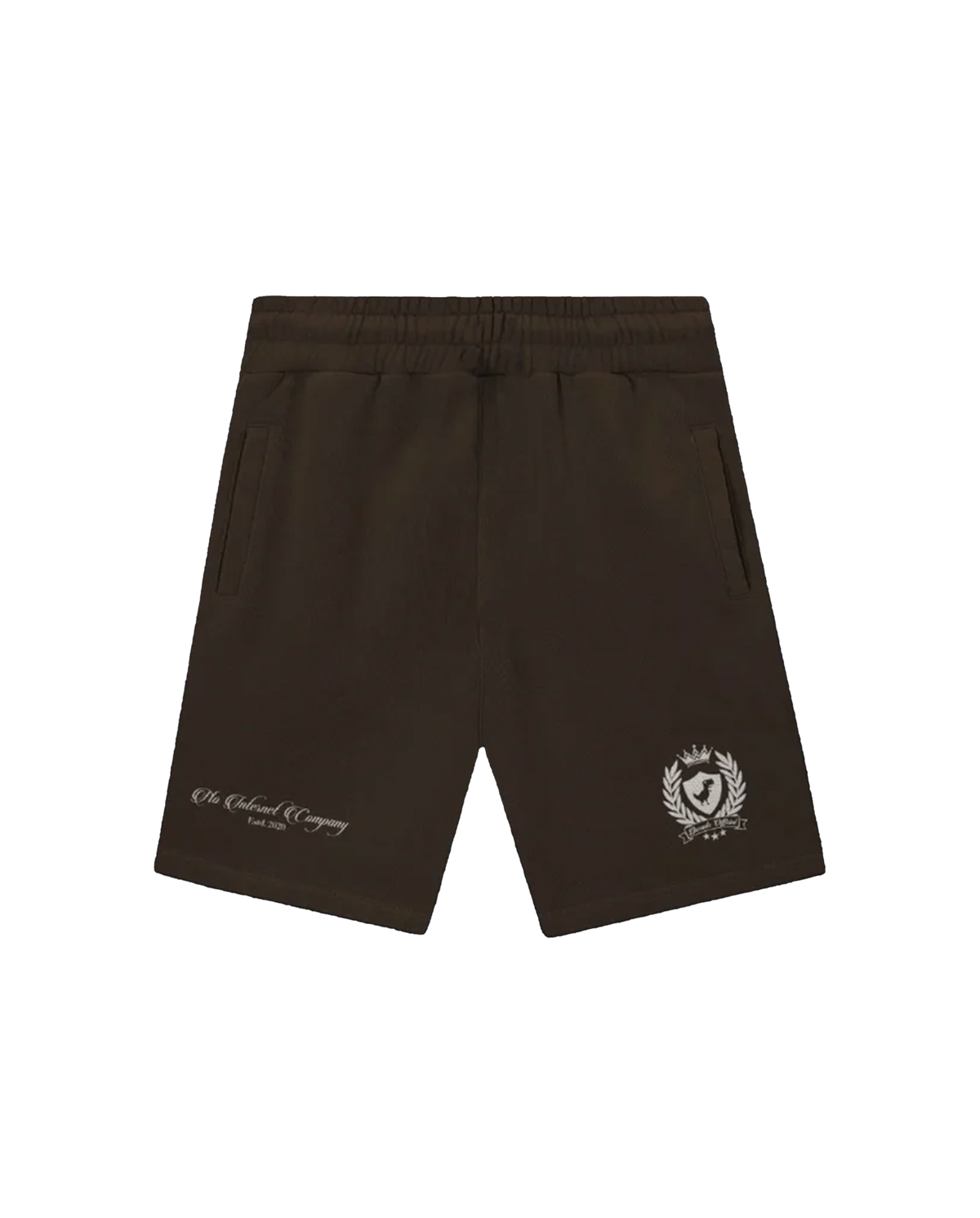 CREST SHORTS (BROWN)