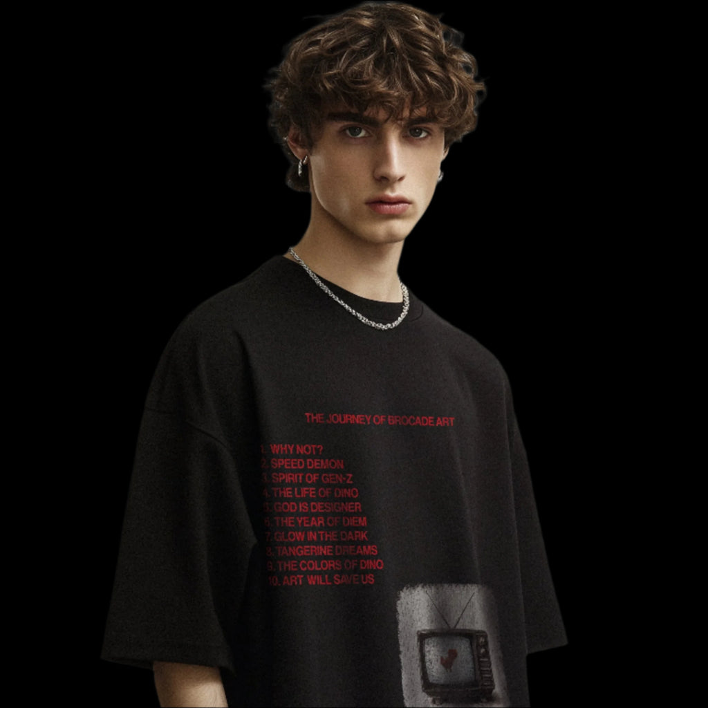 JOURNEY OF BROCADE TEE
