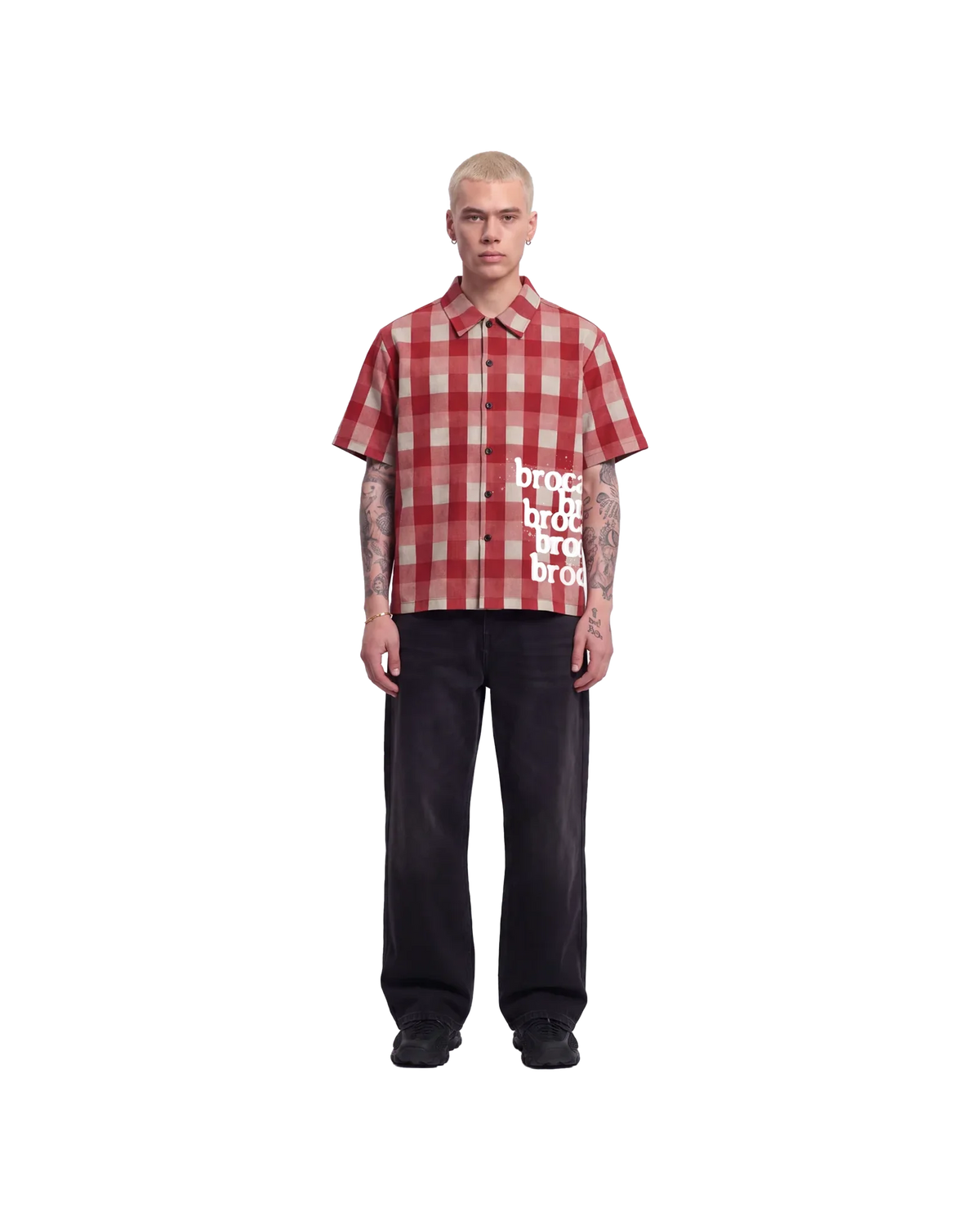 STACKED CHECK SHIRT