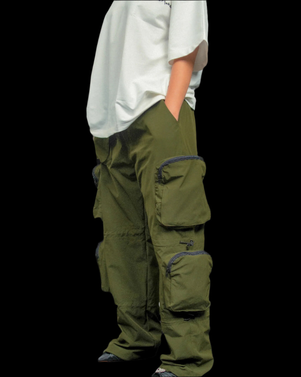 HEXA UTILITY CARGO PANTS (GREEN)