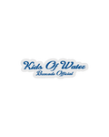 BROCADE KIDS OF WATER STICKER