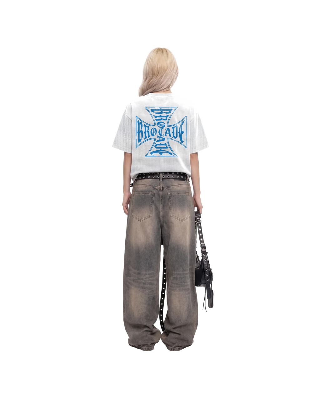 CROSSOVER TEE WHITE