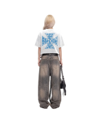 CROSSOVER TEE WHITE